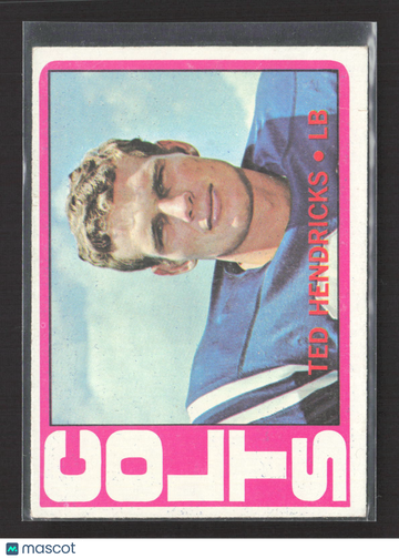 1972 Topps Ted Hendricks #93