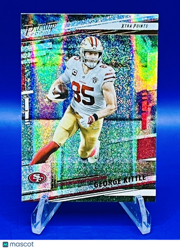 2022 Panini Prestige George Kittle #268 Galaxy Parallel/Variety San Francisco 49ers