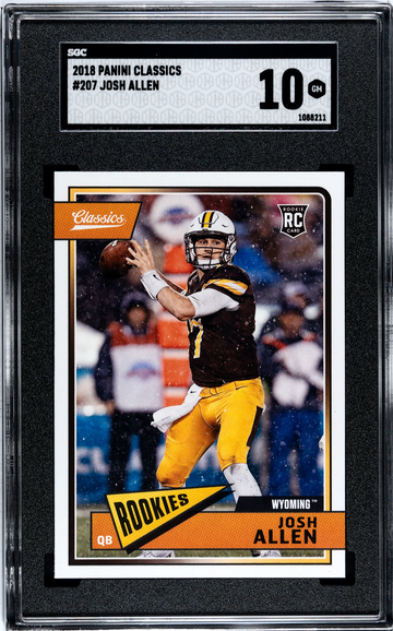 2018 Classics Josh Allen Rookie SGC 10