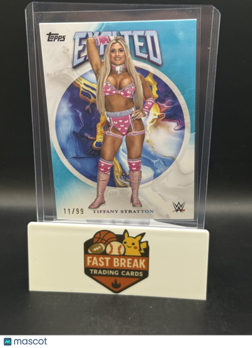 2024 Topps WWE Exalted Tiffany Stratton #66 /99