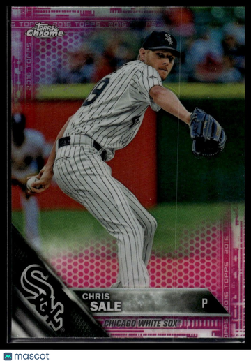 2016 Topps Chrome Chris Sale #139 Pink Refractor
