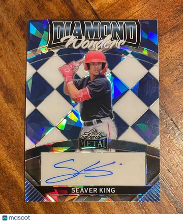 2024 Leaf Metal - Diamond Wonders Crystal Blue Seaver King #DW-SK1