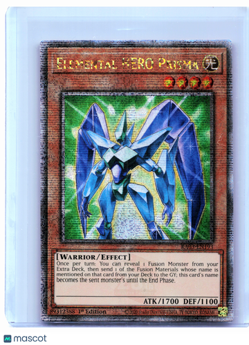 2024 Yu-Gi-Oh! TCG—Elemental HERO Prisma #RA03-EN193 Quarter Century Bonanza—Quarter Century Secret Rare Foil (1st Editi