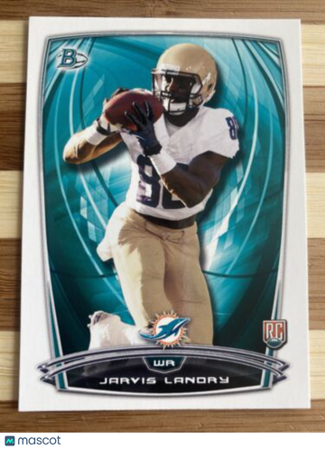 🔥2014 Bowman Jarvis Landry Rookie Card #27 Cleveland Browns