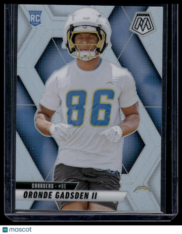 2025 Panini Mosaic Football Oronde Gadsden II #374 Silver RC
