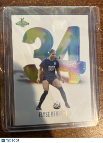 2023 Parkside NWSl Volume 2 Elyse Bennett #34 Numerics Insert