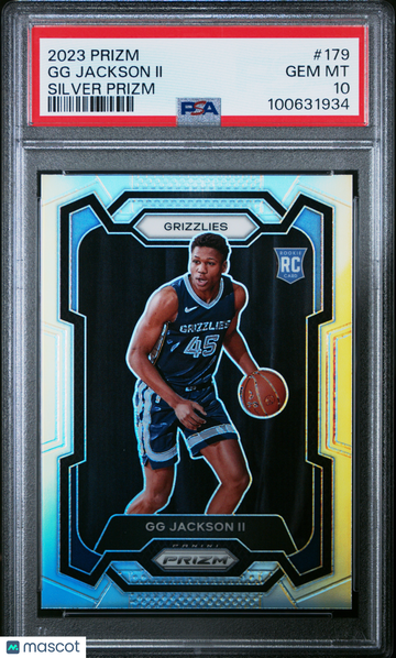 2023 Panini Prizm GG Jackson II #179 Silver PSA 10