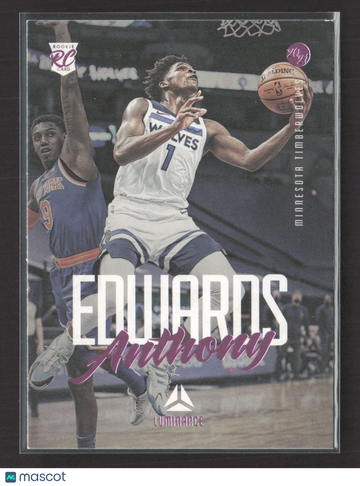 2021 Panini Chronicles Luminance Anthony Edwards #143