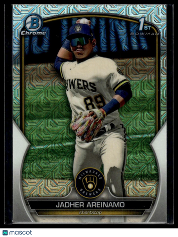 2023 Bowman Chrome Jadher Areinamo #BCP-206 Prospects Mojo Refractor