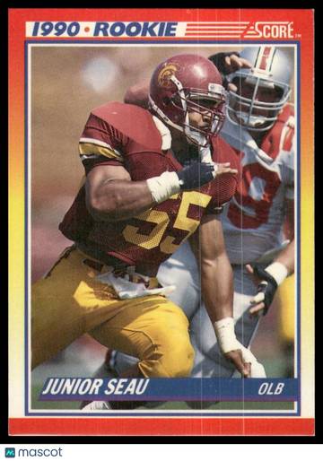 1990 Score Junior Seau #302 RC