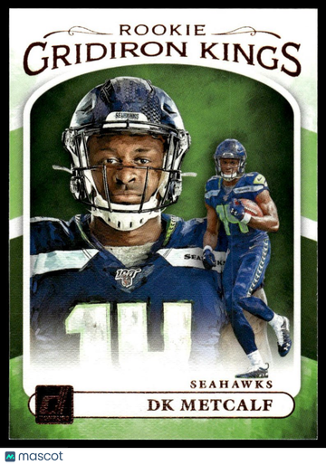 2019 Donruss DK Metcalf #RGK-12 Rookie Gridiron Kings