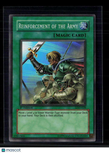 Legacy of Darkness Reinforcement of the Army Super Rare 1st Edition