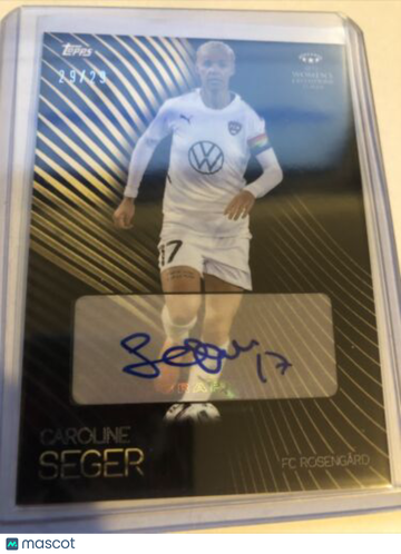 2021 Topps Caroline Seger