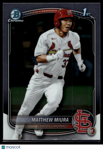 2025 Bowman Draft Matthew Miura #BDC-57 Chrome