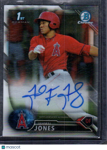 2016 Bowman Chrome Jahmai Jones #BCAP-JJ Prospects Autographs AU
