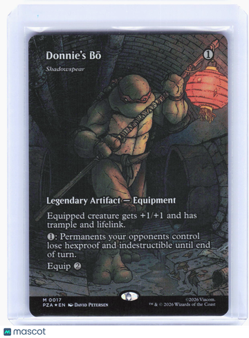 Donnie's Bo Donnie's Bo Foil Mythic #17
