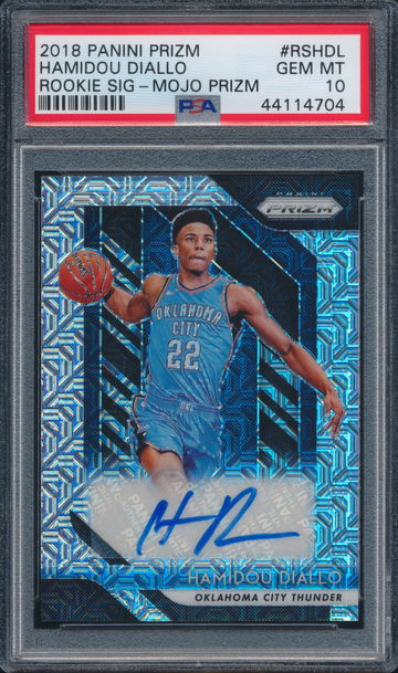 Hamidou Diallo Prizm Mojo #/25 PSA 10 A