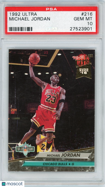 1992 Ultra Michael Jordan #216 PSA 10