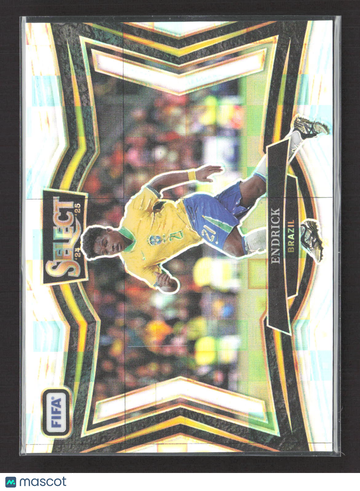 2025 Panini Select FIFA Soccer Endrick #225 Field Level