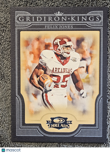 2008 Threads Gridiron Kings Felix Jones #CGK-42 Blue Frame /50 Jersey Numbered Rookie RC