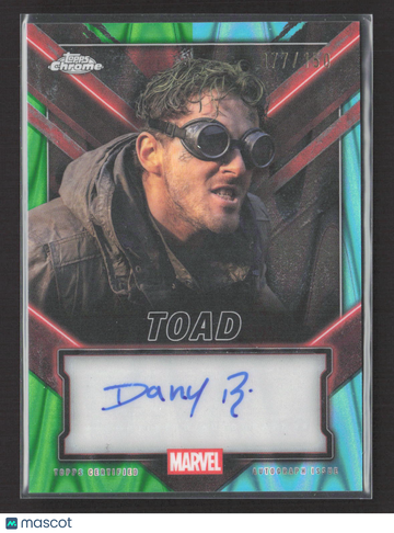 2025 Topps Chrome Deadpool & Wolverine Daniel Medina Ramos Autograph #TC-DR