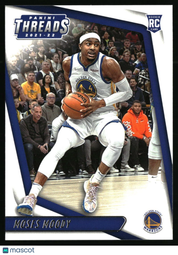 2021-22 Panini Chronicles Moses Moody #85 RC Golden State Warriors
