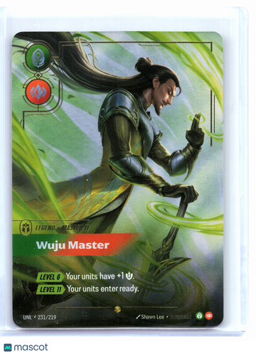 Unleashed Master Yi - Wuju Master Foil Showcase #231/219