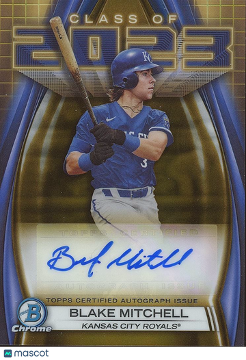 2023 Bowman Chrome Blake Mitchell Rookie