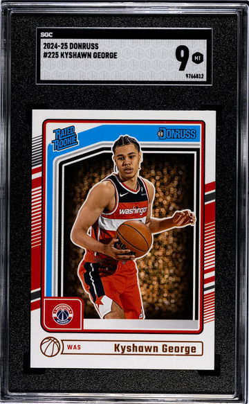 2024 Donruss Kyshawn George #225 RC SGC 9