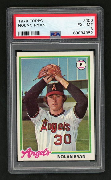 1978 Topps Nolan Ryan #400 PSA 6