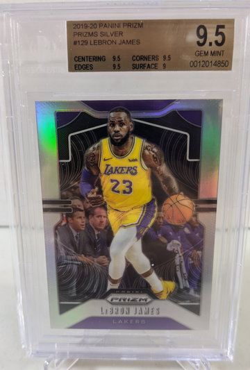 LeBron James Silver Prizm