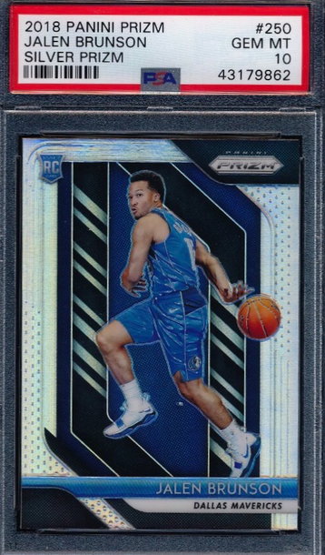 Jalen Brunson 2018 Prizm Silver RC