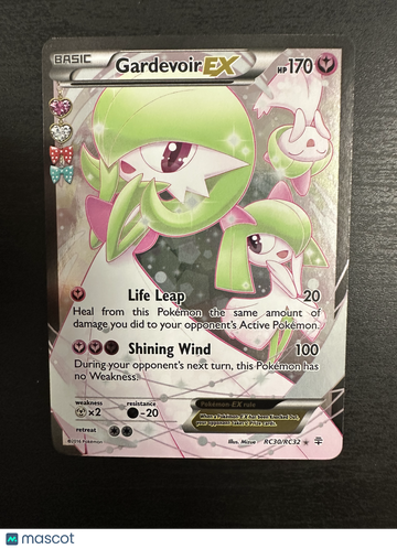 2016 Generations Gardevoir EX Holo Rare FA #RC30/RC32