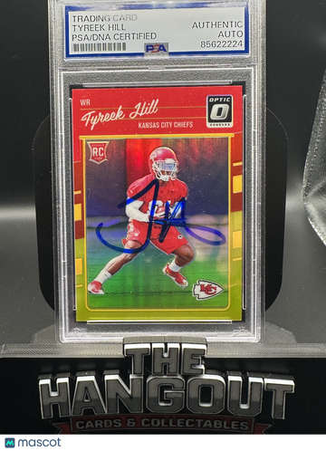 2016 Panini Donruss Optic Tyreek Hill #117 RC