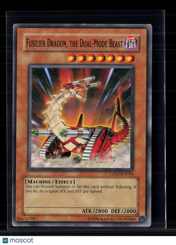 Yu-Gi-Oh! TCG 2008 Yu-Gi-Oh! Champion Pack: Game 7 Fusilier Dragon, the Dual-Mode Beast