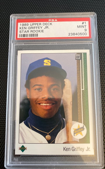1989 Upper Deck Ken Griffey Jr RC PSA 9