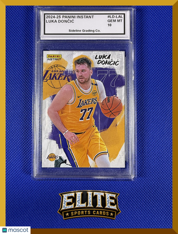 2024 Panini Instant Luka Dončić #LD-LAL 1/14914 Sideline Grading 10