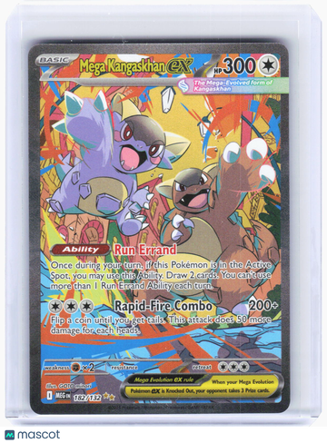 Mega Evolution Mega Kangaskhan ex Holo Special Illustration Rare #182