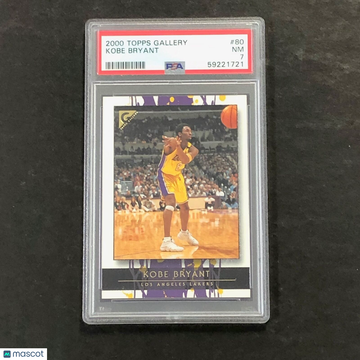 2000 Topps Gallery Kobe Bryant #80 PSA 7