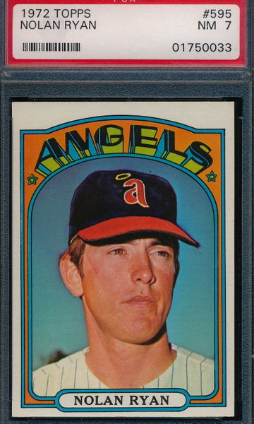 1972 Topps Nolan Ryan PSA 7