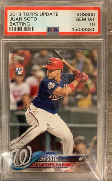 2018 Topps Update - Juan Soto - PSA 10