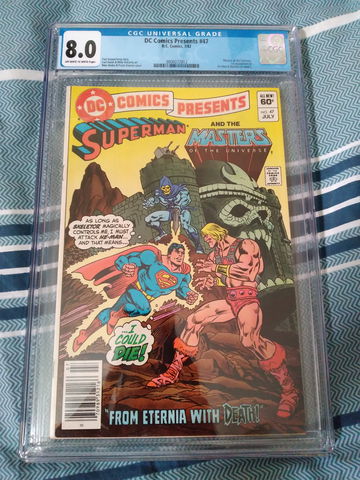 DC comics presents 47 CGC 8.0