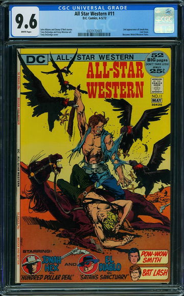 ALL STAR WESTERN #11, CGC 9.6 NM+