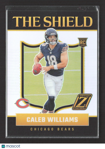 2024 Panini Zenith Football Prizm The Shield Caleb Williams #1 RC