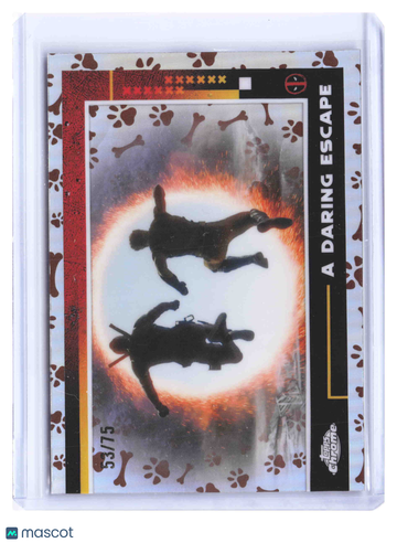 2025 Topps Chrome Deadpool & Wolverine Wolverine Deadpool 53/75 #90