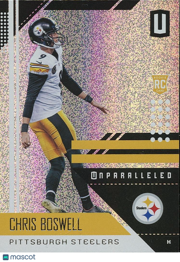 2018 Panini Unparalleled Chris Boswell #170 Rookie