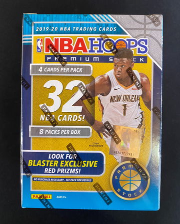 2019-2020 NBA Hoops Premium Stock Blaster Box
