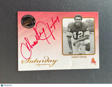 2009 Press Pass Charley Taylor Red Ink