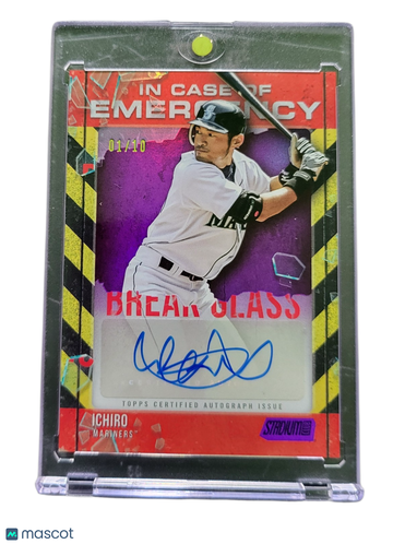 2025 Topps Stadium Club In Case of Emergency Ichiro #ICOEA-I /10