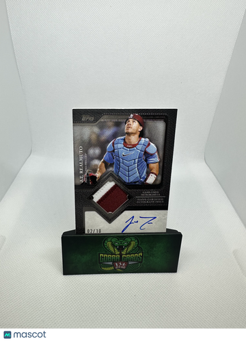 2025 Topps Flagship J.T. Realmuto #FTAP-JTR /10 Patch